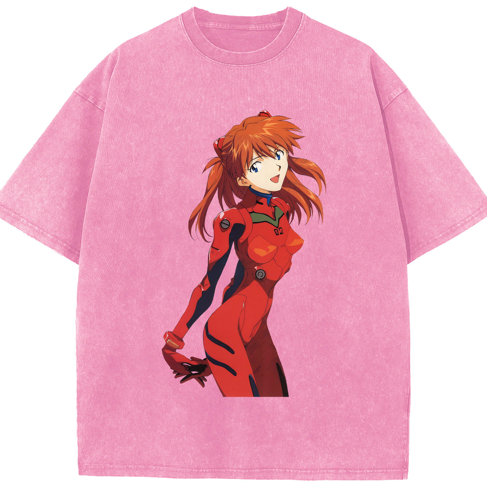 （画像用） EVA 新世紀エヴァンゲリオン 綿100% ヴィンテージ風 半袖Tシャツ（フロントプリント）